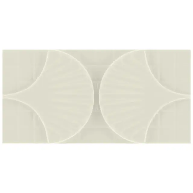 La Diva Barbara Rettangolo Barbara 01 Latte L 15x30