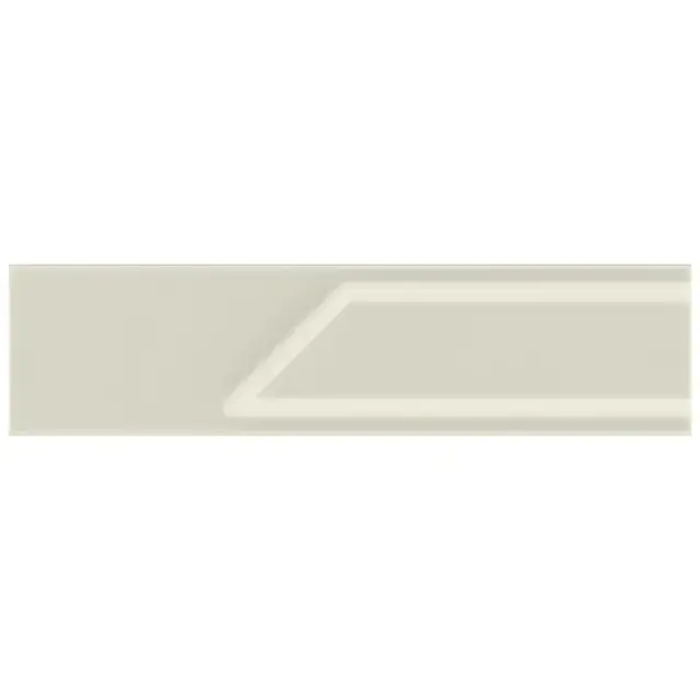 La Diva Carlotta Rettangolo Carlotta 02 Latte L 7.5x30