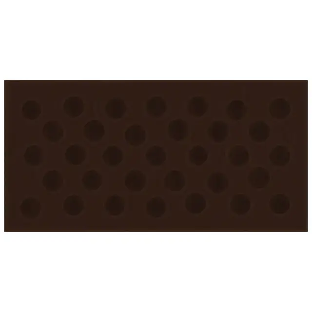 La Diva Carmella Rettangolo Carmella 01 Caffe L 15x30