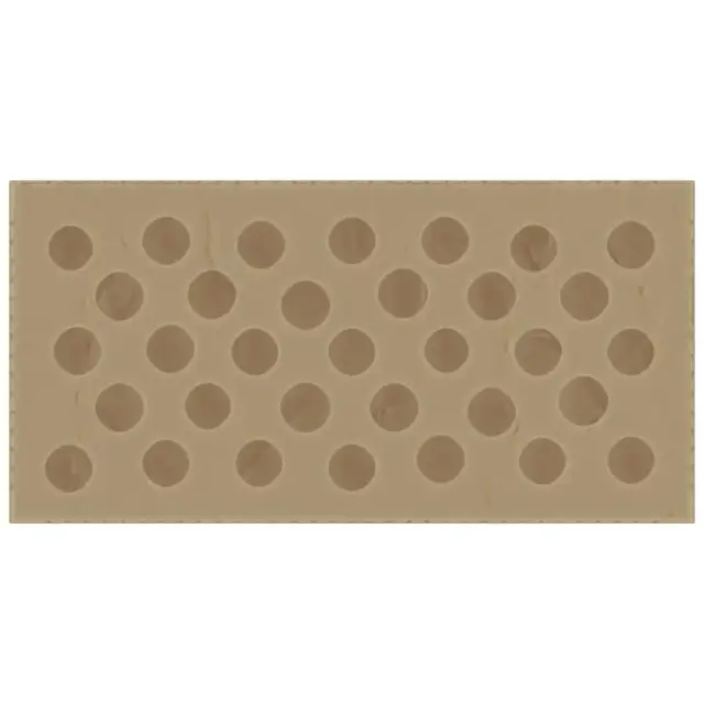 La Diva Carmella Rettangolo Carmella 01 Cappuccino S 15x30