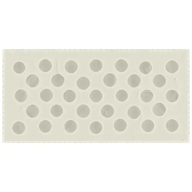 La Diva Carmella Rettangolo Carmella 01 Latte S 15x30