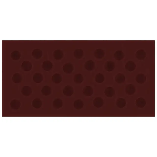 La Diva Carmella Rettangolo Carmella 01 Ciliegia L 15x30