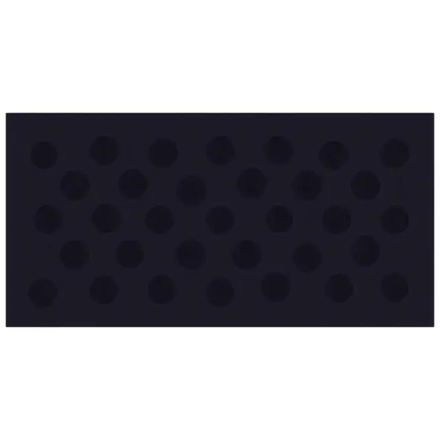 La Diva Carmella Rettangolo Carmella 01 Melanzana S 15x30