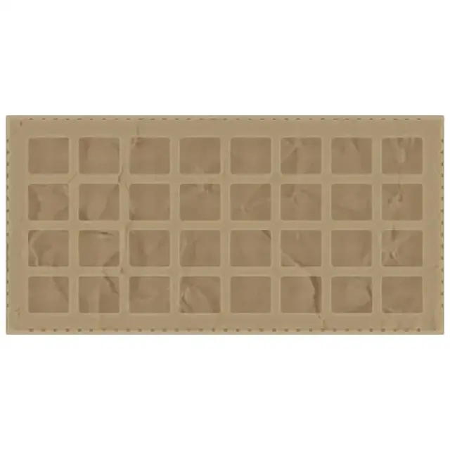 La Diva Carmella Rettangolo Carmella 02 Cappuccino S 15x30