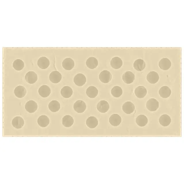 La Diva Carmella Rettangolo Carmella 01 Vaniglia L 15x30