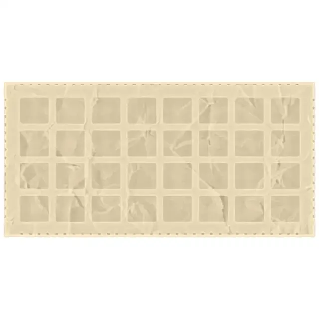 La Diva Carmella Rettangolo Carmella 02 Vaniglia L 15x30