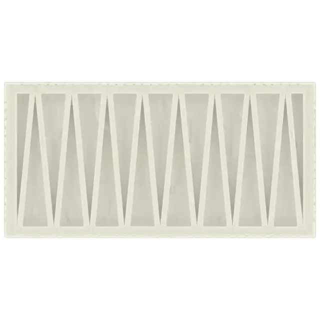 La Diva Carmella Rettangolo Carmella 03 Latte S 15x30