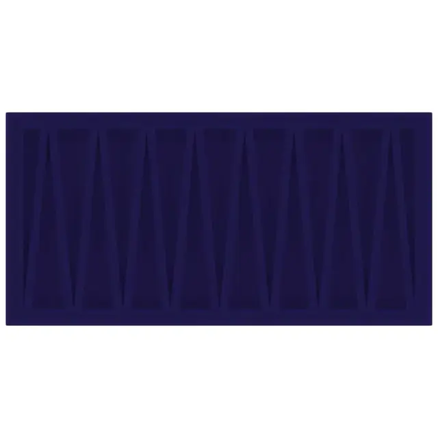 La Diva Carmella Rettangolo Carmella 03 Mirtillo L 15x30