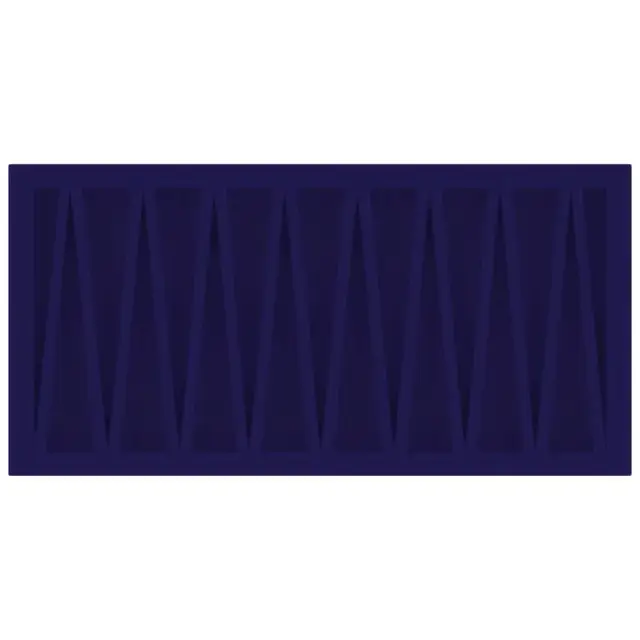 La Diva Carmella Rettangolo Carmella 03 Mirtillo S 15x30