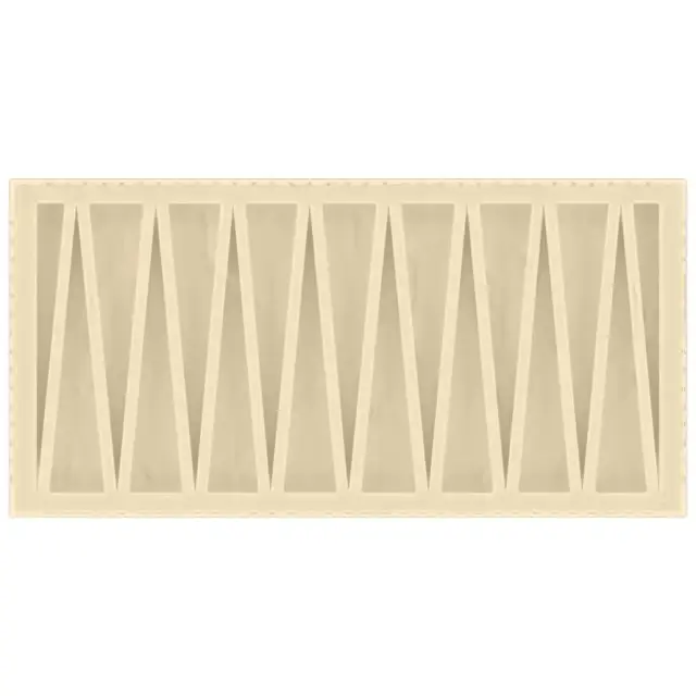 La Diva Carmella Rettangolo Carmella 03 Vaniglia S 15x30