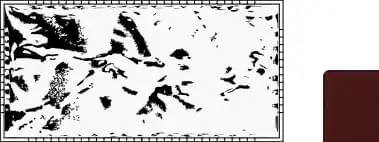 La Diva Carmella Rettangolo Vibrato Ciliegia S 7.5x15