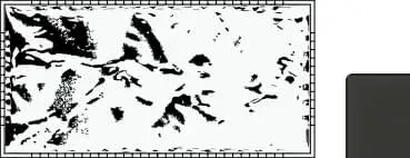 La Diva Carmella Rettangolo Vibrato Roccia L 7.5x15