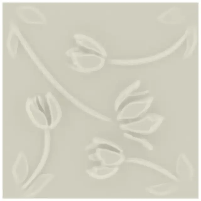 La Diva Eugenia Quadrato Eugenia 01 Latte L 15x15