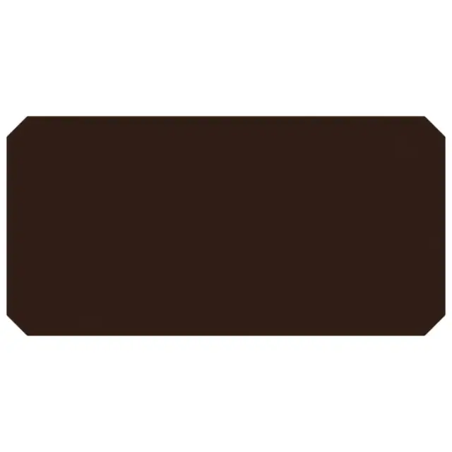 La Diva Giulia Ottagono Liscia Caffe L 15x30