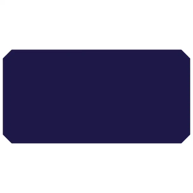 La Diva Giulia Ottagono Liscia Mirtillo L 15x30