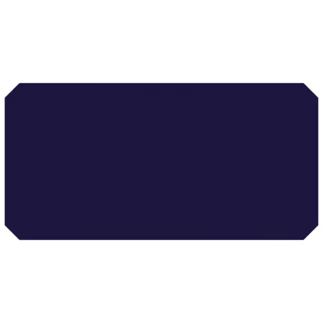 La Diva Giulia Ottagono Liscia Mirtillo S 15x30