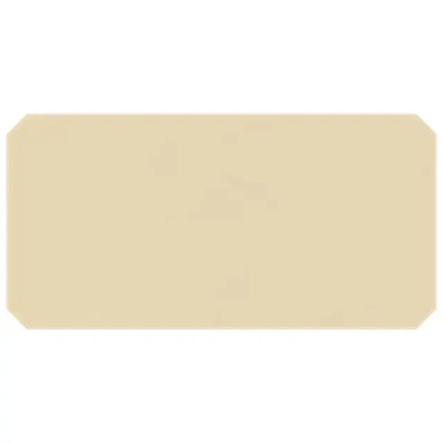 La Diva Giulia Ottagono Liscia Vaniglia L 15x30