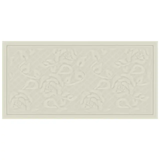 La Diva Greta Rettangolo Greta 01 Latte S 15x30