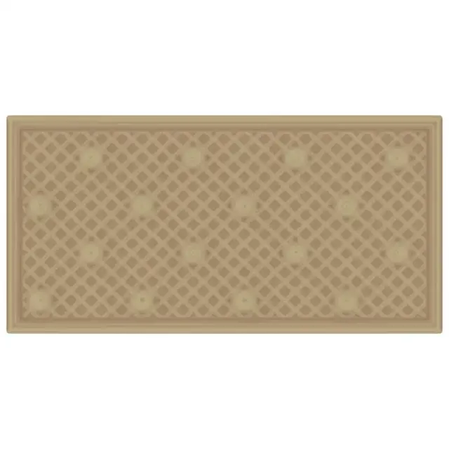 La Diva Greta Rettangolo Greta 02 Cappuccino L 15x30