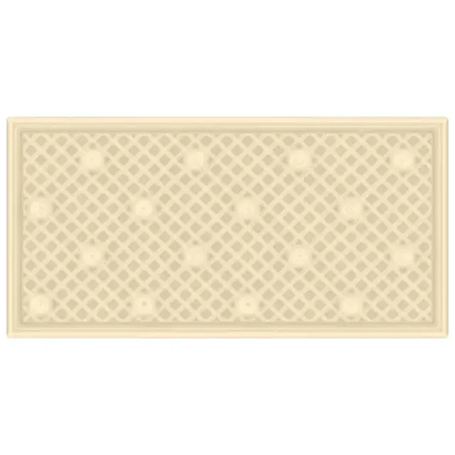 La Diva Greta Rettangolo Greta 02 Vaniglia L 15x30