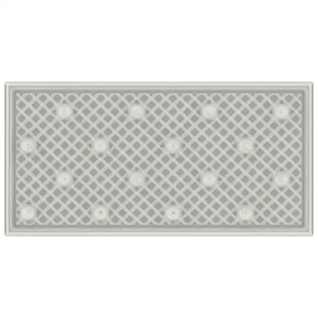 La Diva Greta Rettangolo Greta 02 Sabbia L 15x30