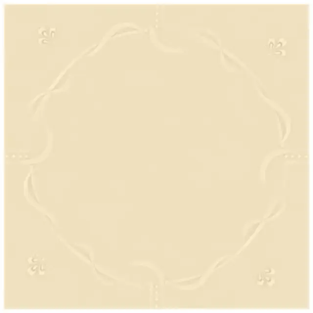 La Diva Margherita Quadrato Margherita 02 Vaniglia S 40x40