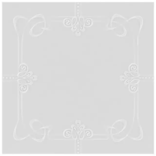 La Diva Margherita Quadrato Margherita 03 Panna L 40x40