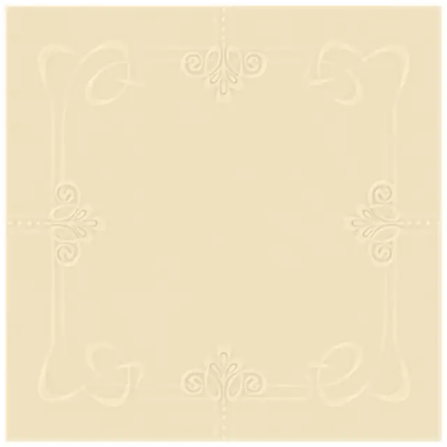 La Diva Margherita Quadrato Margherita 03 Vaniglia S 40x40