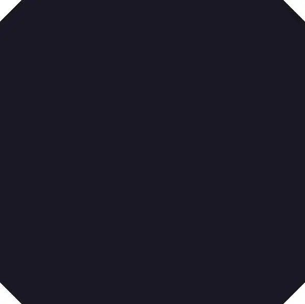 La Diva Maria Ottagono Liscia Melanzana S 20x20