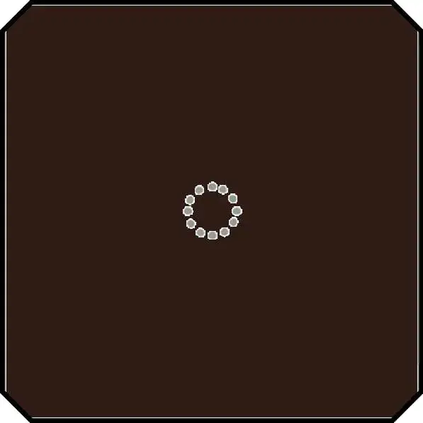 La Diva Maria Ottagono Liscia 1 Magnete Caffe S 20x20