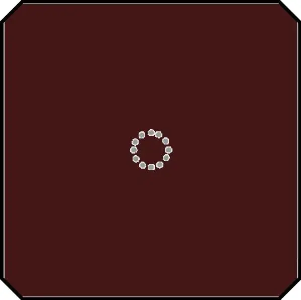 La Diva Maria Ottagono Liscia 1 Magnete Ciliegia S 20x20