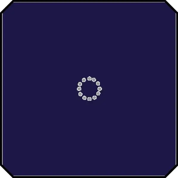 La Diva Maria Ottagono Liscia 1 Magnete Mirtillo L 20x20