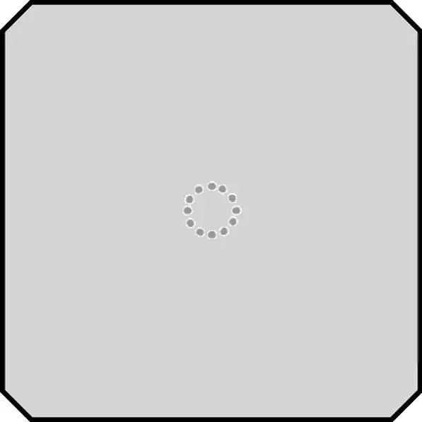 La Diva Maria Ottagono Liscia 1 Magnete Panna L 20x20