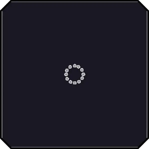 La Diva Maria Ottagono Liscia 1 Magnete Melanzana L 20x20