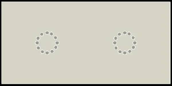 La Diva Maria Rettangolo Liscia 2 Magnete Latte L 10x20