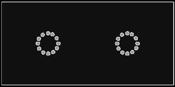 La Diva Maria Rettangolo Liscia 2 Magnete Lava S 10x20