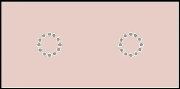 La Diva Maria Rettangolo Liscia 2 Magnete Cipria S 10x20