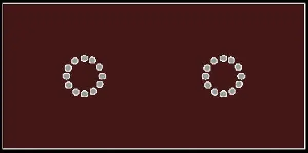 La Diva Maria Rettangolo Liscia 2 Magnete Ciliegia S 10x20