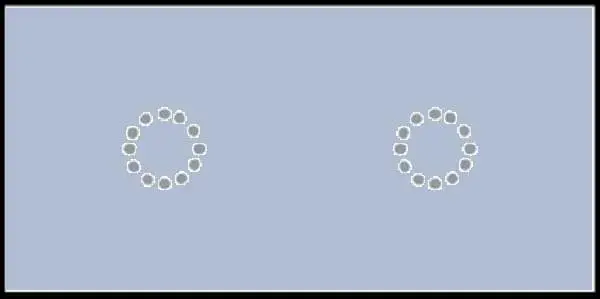 La Diva Maria Rettangolo Liscia 2 Magnete Lavanda S 10x20