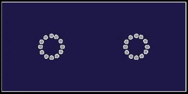 La Diva Maria Rettangolo Liscia 2 Magnete Mirtillo S 10x20