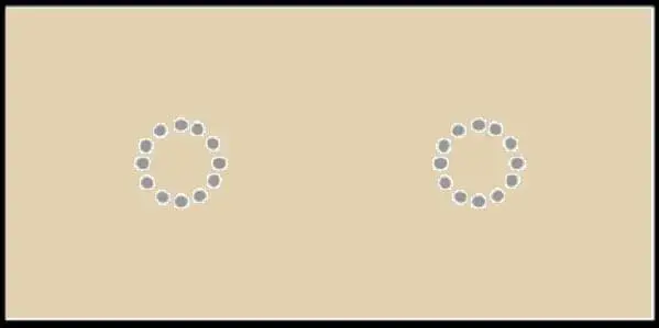 La Diva Maria Rettangolo Liscia 2 Magnete Vaniglia S 10x20