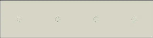 La Diva Maria Rettangolo Liscia 4 Magnete Latte S 20x80