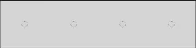 La Diva Maria Rettangolo Liscia 4 Magnete Panna S 20x80