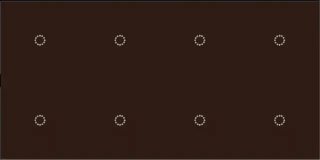 La Diva Maria Rettangolo Liscia 8 Magnete Caffe L 40x80