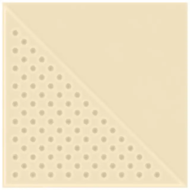 La Diva Paola Quadrato Paola 03 Vaniglia S 20x20