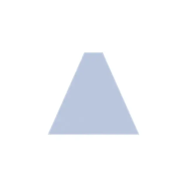 La Diva Veronica Trapezio Or Liscia Lavanda L 9x20