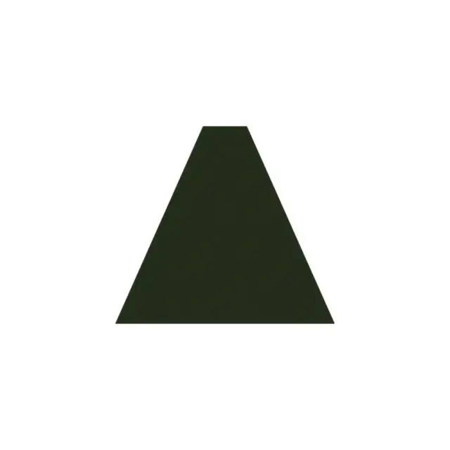 La Diva Veronica Trapezio Or Liscia Menta L 9x20