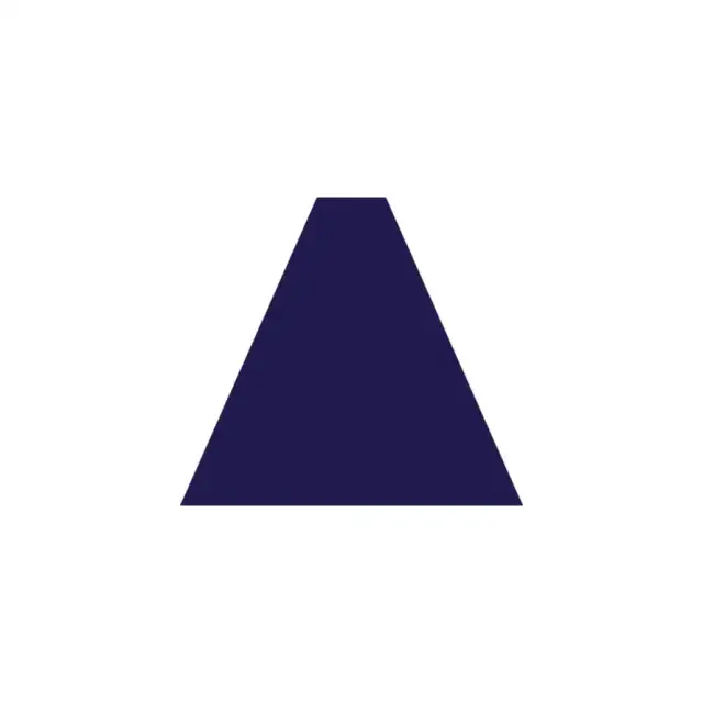 La Diva Veronica Trapezio Or Liscia Mirtillo S 9x20