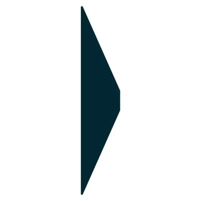 La Diva Veronica Trapezio Veronica Liscia Avocado L 4x20