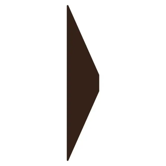 La Diva Veronica Trapezio Veronica Liscia Caffe S 4x20